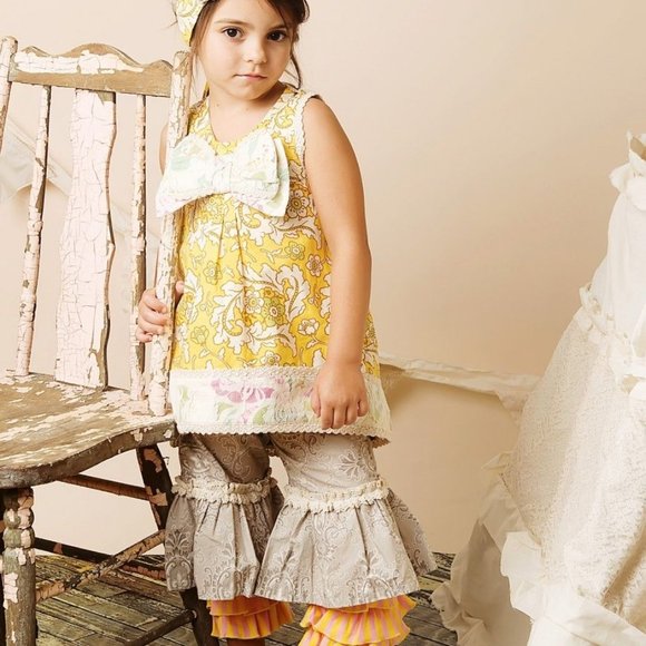 Mustard Pie  Headband Alice Wrap Pink Lemonade NWT - Picture 6 of 6